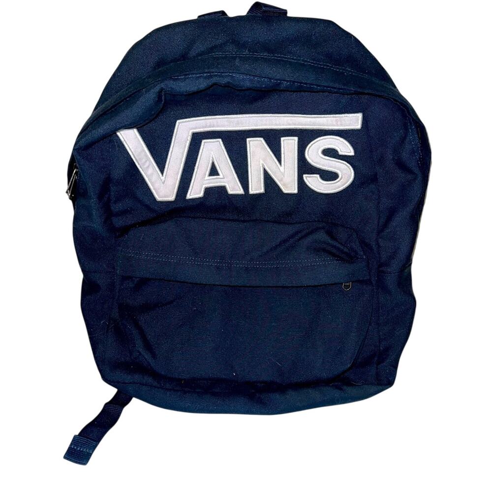 VANS classic adjustable strap two pocket back pack.